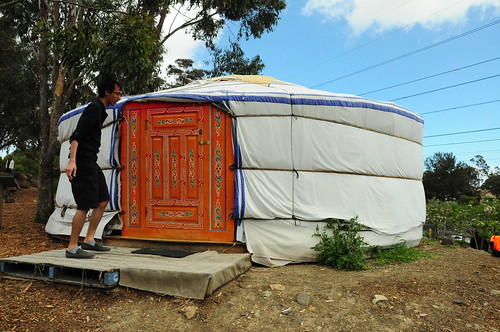We found a mongolian tent