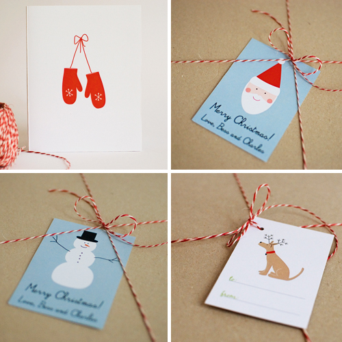 Printable Christmas/Holiday Gift Tags and Cards