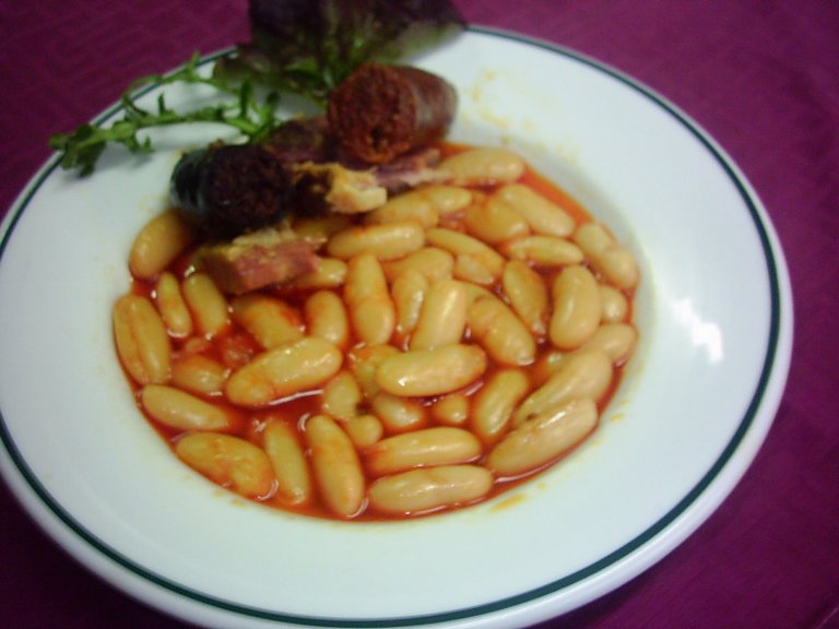 La típica fabada Asturiana