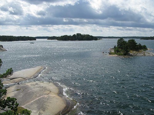 Granit shore on Finnhamn