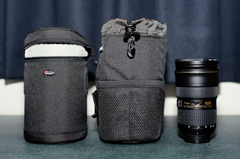 Think Tank 35 and Lowepro LC2S for 24-70mm f/2.8