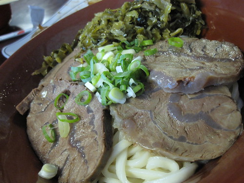 Dry Beef Noodle Soup (乾拌牛肉麵) 