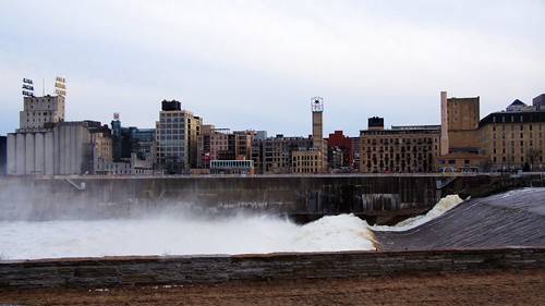 St. Anthony Falls in Spring