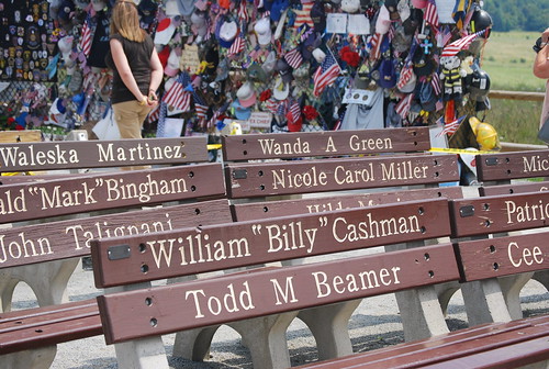 Flight 93 Memorial - Benches