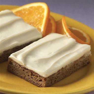 Gingerbread Bars with Cream Cheese