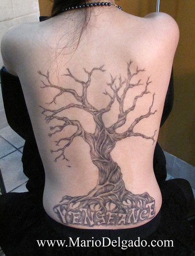 female back tattoo. female back tattoo,
