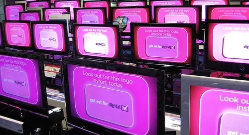 lots of pink screens