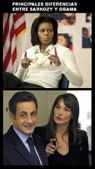 main differences between obama and sarkozy
