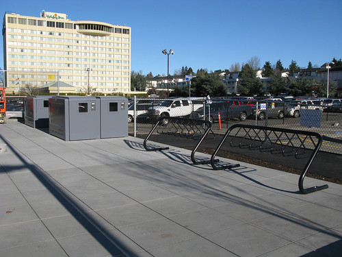 SeaTac/Airport Station Bike Lockers and Racks
