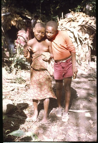 Young Mbuti couple