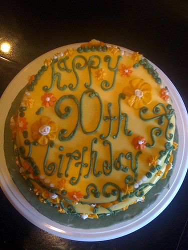90th birthday cakes 