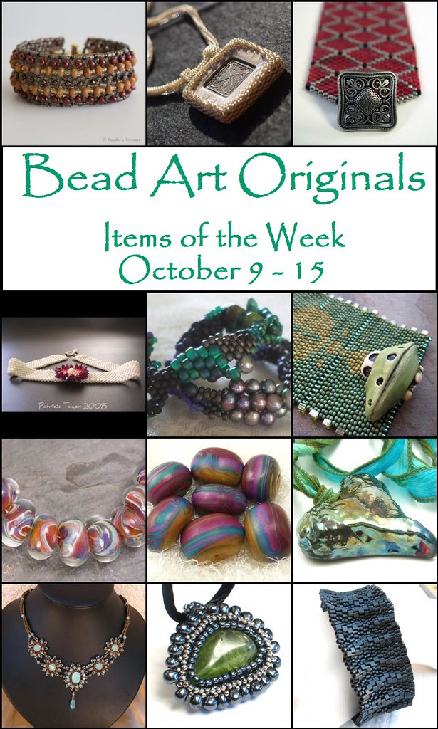 Bead Art Originals Items of the Week (Oct 9-15)