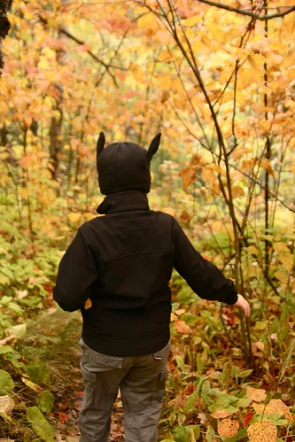 batboy in the woods