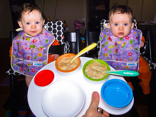 The Art of Feeding Twins