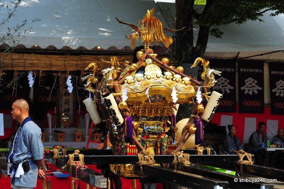 O-mikoshi, (portable shrine)