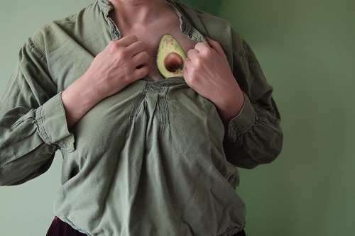 avocado heart