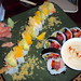 Pontchartrain sushi and mango with shrimp sushi at South Asian Seas
