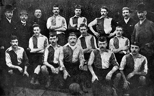 Newton Heath 1891/92 team photograph