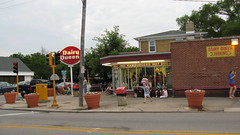 The Park Ridge Dairy Queen. Park Ridge Illinois. July 2009.