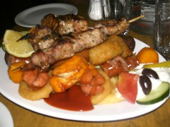 poikilia - mixed meat grill