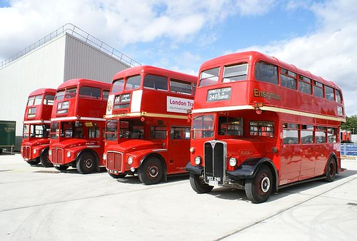 London Busses Map. London Bus Line Up by