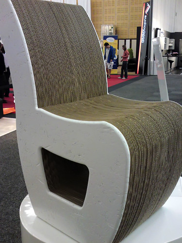 Environmentally Friendly Cardboard Chair