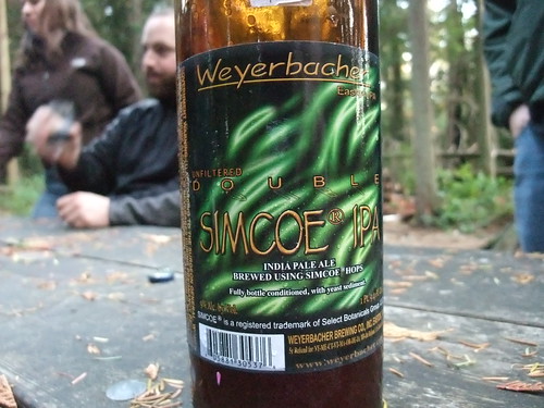Weyerbacher Unfiltered Double Simcoe IPA - seriously fantastic. 