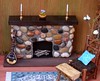 Dollhouse Miniature Fairy Fireplace