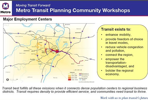 What transit does slide, St. Louis Transit Planning process