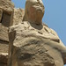 Temple of Karnak, colossal statues of Thuthmose I portrayed as the god Osiris (2) by Prof. Mortel