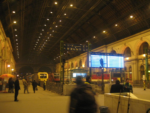 At Keleti PÃ¡lyaudvar Train Station