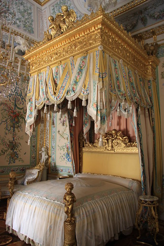 Canopy Bed inside Pavlovsk Palace