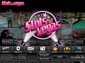Slots of Vegas Casino Lobby