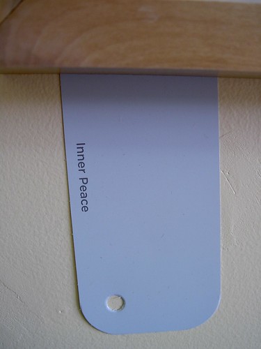 Paint chip for the sewing room