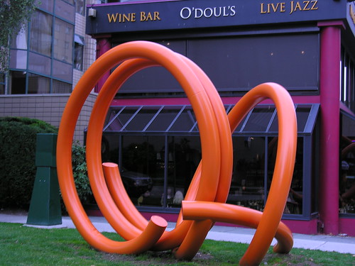 Sculpture on Robson Street