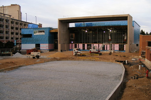 Civic Building and Ice Rink Construction, October 2009 (3)