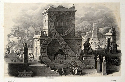 025-Letra-simbolo &-Alfabeto pittorico- Antonio Basoli 1839-© Accademia di Belle Arti di Bologna