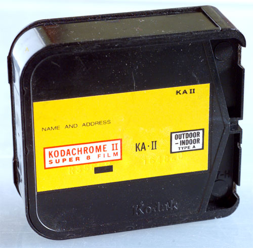 super 8 Kodak cartridge