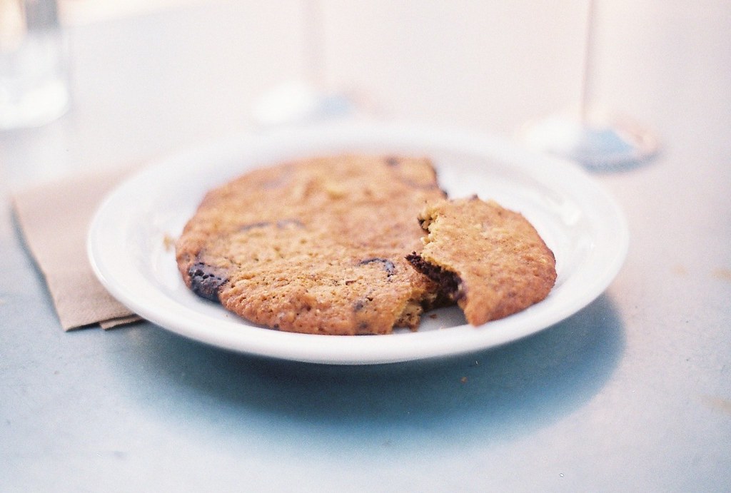 chocolate chip cookie from Tartine Bakery