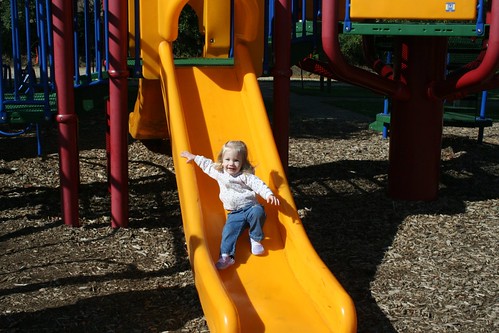 beautiful day for a slide