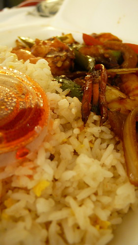 Mongolian Shrimp and Fried Rice