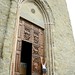 The door to the Cortona Church
