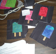 Some of the Popsicle blocks