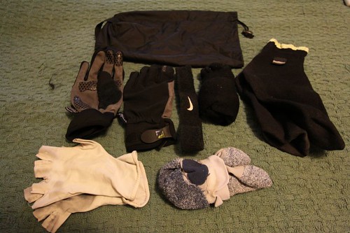 WT EQP: Stuff sack with socks and gloves etc.