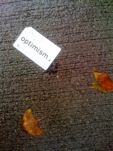 Found object: optimism