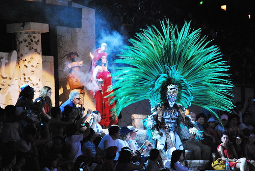 Map Of Xcaret. Xcaret Show