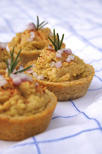Couscous and Chickpea Tartlettes