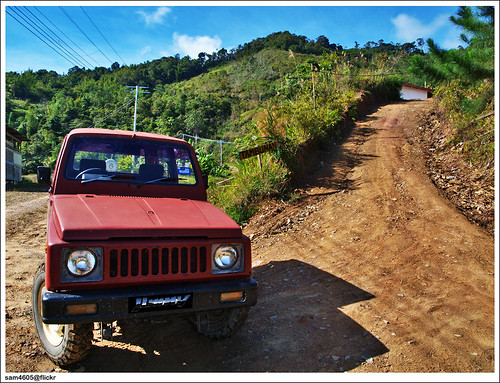 Suzuki Jimny SJ410 - Kampung Tudan Ranau - Road to Tambunan