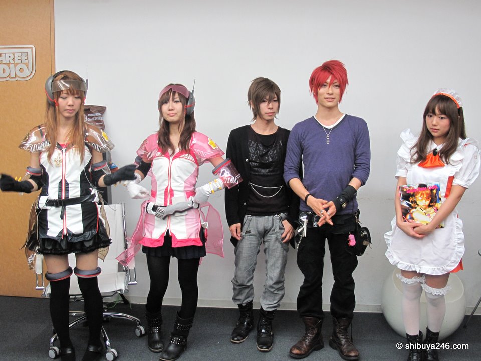 Cospa costumes on display with dannychoo.com line in the mix.