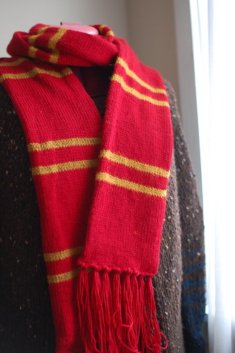 finished HP scarf